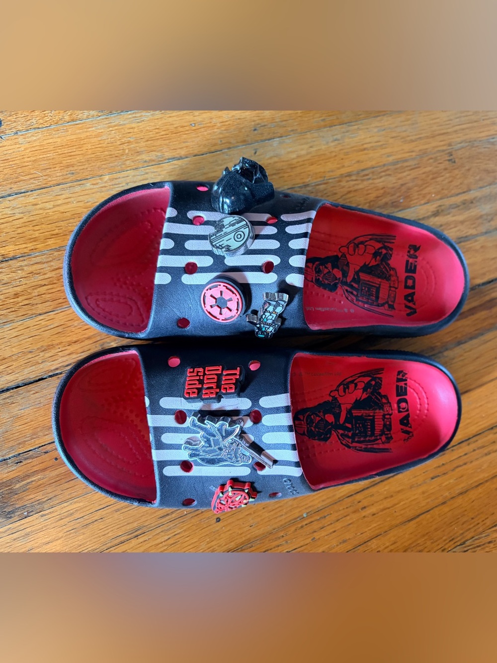 CROCS Star Wars Darth Vader Slide Sandals
